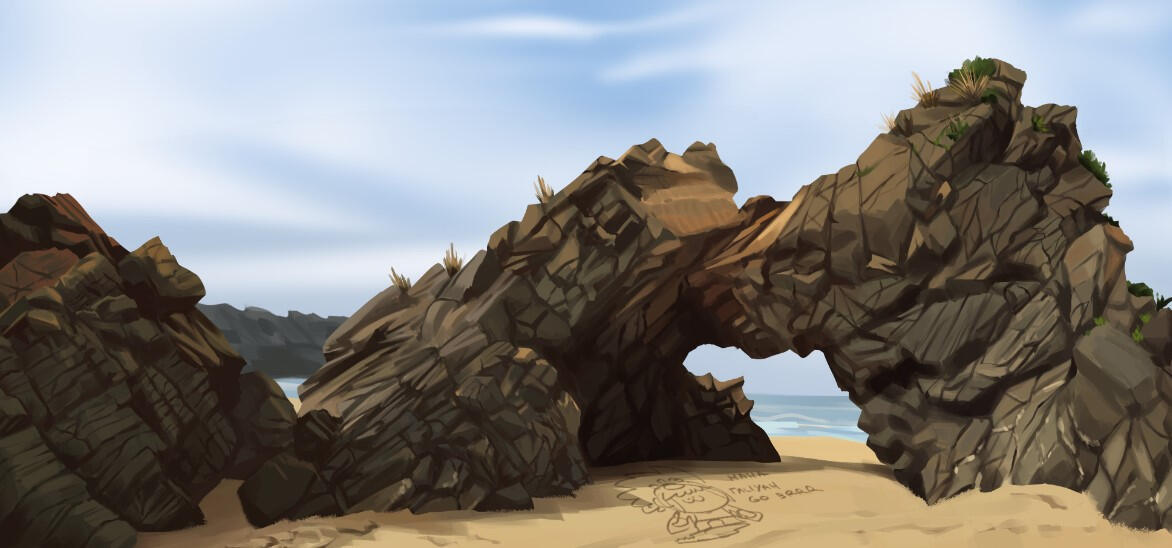 rock study #1
